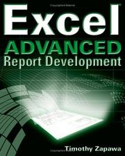 Cover of: Excel Advanced Report Development by Timothy Zapawa