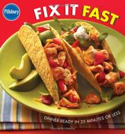 Cover of: Pillsbury fix it fast by [editor, Lois L. Tlusty].