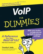 VoIP For Dummies (For Dummies (Computer/Tech))