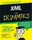 Cover of: XML for dummies