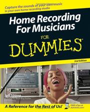 Cover of: Home Recording For Musicians For Dummies
