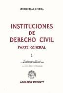 Cover of: Instituciones de Derecho Civil. Parte General II