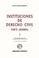 Cover of: Instituciones de Derecho Civil. Parte General II