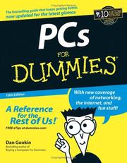 Cover of: PCs For Dummies (Pcs for Dummies) by Dan Gookin