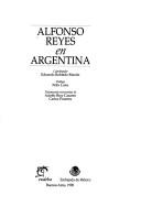 Cover of: Alfonso Reyes en Argentina