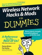 Cover of: Wireless Network Hacks & Mods For Dummies