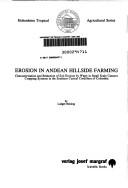 Cover of: Erosion in Andean hillside farming by Ludger Reining, Ludger Reining