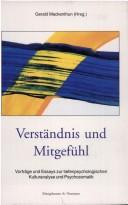 Cover of: Verständnis und Mitgefühl.