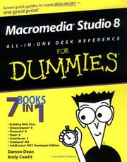 Macromedia Studio 8 all-in-one desk reference for dummies