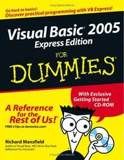 Cover of: Visual Basic 2005 Express Edition For Dummies
