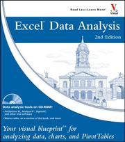 Cover of: Excel data analysis by Jinjer L. Simon
