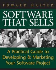 Cover of: Software That Sells : A Practical Guide to Developing and Marketing Your Software Project