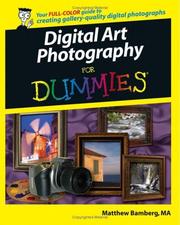 Cover of: Digital Art Photography For Dummies