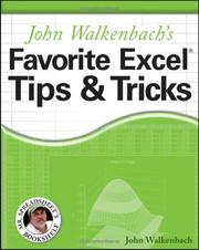 Cover of: John Walkenbach's favorite Excel tips and tricks