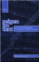 Cover of: Zeigen Im Text | Dietrich Krusche