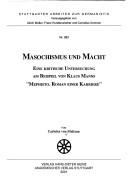 Masochismus Und Macht by Carlotta Von Maltzan