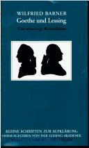 Cover of: Goethe Und Lessing: Eine Schwierige Konstellation (Philosophie in Der Blauen Eule)