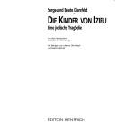 Cover of: Die Kinder von Izieu by Serge Klarsfeld