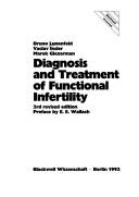 Cover of: Diagnosis & Treatment of Functional Infertility