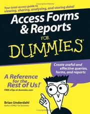 Cover of: Access Forms & Reports For Dummies