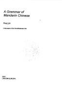 Cover of: Grammar of Mandarin Chinese (Neue Kleine Bibliothek) by Hua Lin