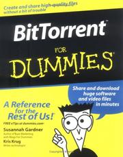 Cover of: BitTorrent For Dummies by Susannah  Gardner, Kris Krug