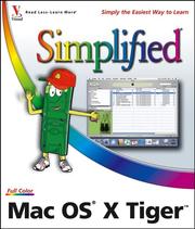 Cover of: Mac OS X Tiger Simplified by Erick Tejkowski