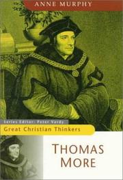 Cover of: Thomas More by Anne Murphy