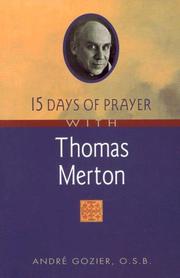 Cover of: 15 days of prayer with Thomas Merton