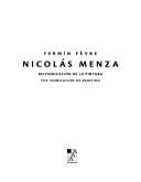 Cover of: Nicolas Menza Reivindicacion de La Pintura