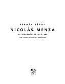 Cover of: Nicolás Menza by [textos] Fermín Fèvre.