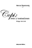 Cover of: Copi: Sexo y Teatralidad