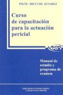 Cover of: Curso de Capacitacion Para La Actuacion Pericial