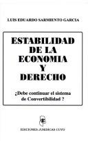 Cover of: Estabilidad de La Economia y Derecho