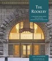 Cover of: The Rookery: A Building Book from the Chicago Architecture Foundation (Pomegranate Catalog, No. A660)