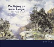 Cover of: The majesty of the Grand Canyon: 150 years in art