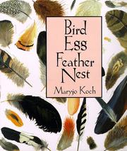 Bird egg feather nest by Maryjo Koch