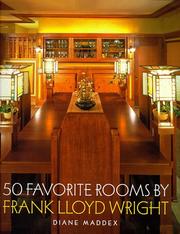 Cover of: 50 favorite rooms by Frank Lloyd Wright