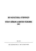 Den Mångtydiga styrningen by Stefan Sjöblom