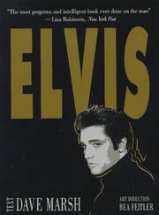 Cover of: Elvis by Dave Marsh