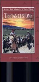 Cover of: Tibetan Customs (Series of Basic Information of Tibet of China) by Jiang Hong Ying Li Tao 