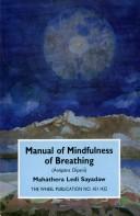 Cover of: Manual of Mindfulness of Breathing