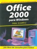 Cover of: Office 2000 para Windows para Dummies