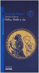 Cover of: Orfeo, Sisifo & Compania (Torre De Papel-Azul)