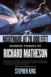 Cover of: Nightmare at 20,000 feet: horror stories