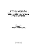 Cover of: Otto Morales Benitez: de La Region a la Nacion y Al Continente