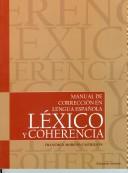 Cover of: Manual De Correccion En Lengua Espanola: Lexico Y Coherencia