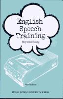 Cover of: English Speech Training in 45 Illustrated Lessons