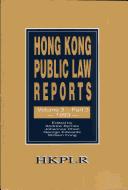 Cover of: Hong Kong Public Law Reports