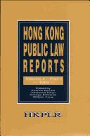 Cover of: Hong Kong Public Law Reports by 